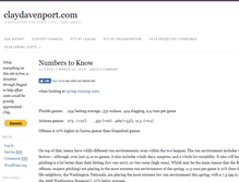 Tablet Screenshot of claydavenport.com
